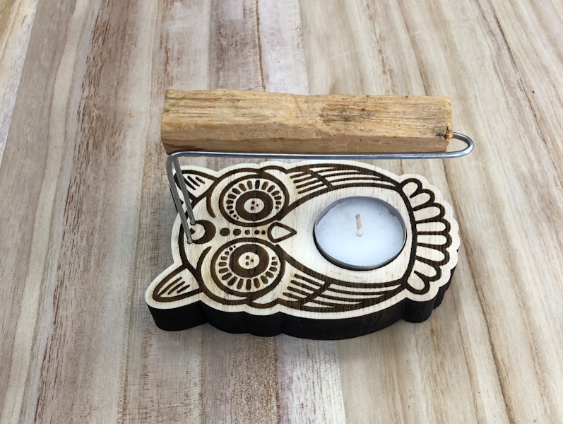Quemador Palo Santo Buho